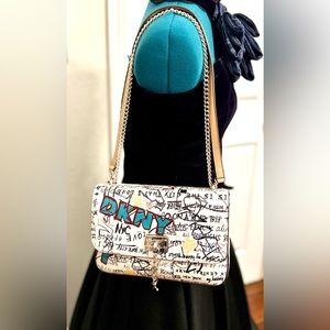 DKNY Cleo Medium Shoulder Flap Bag